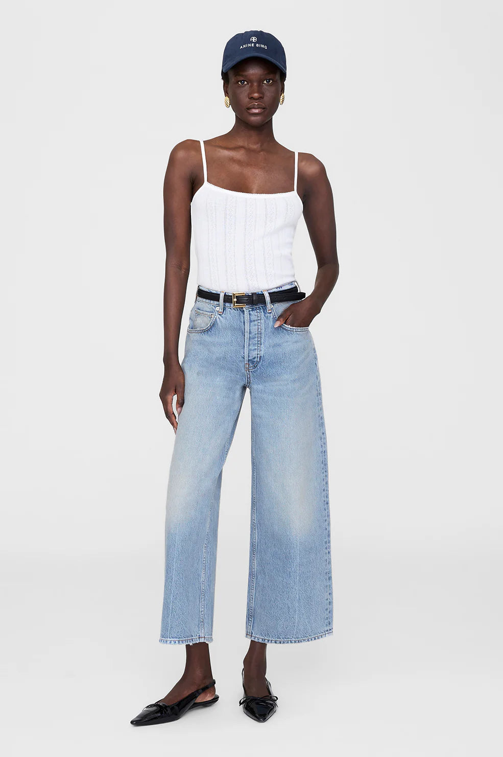 Jeremy Baseball Cap in Washed Navy