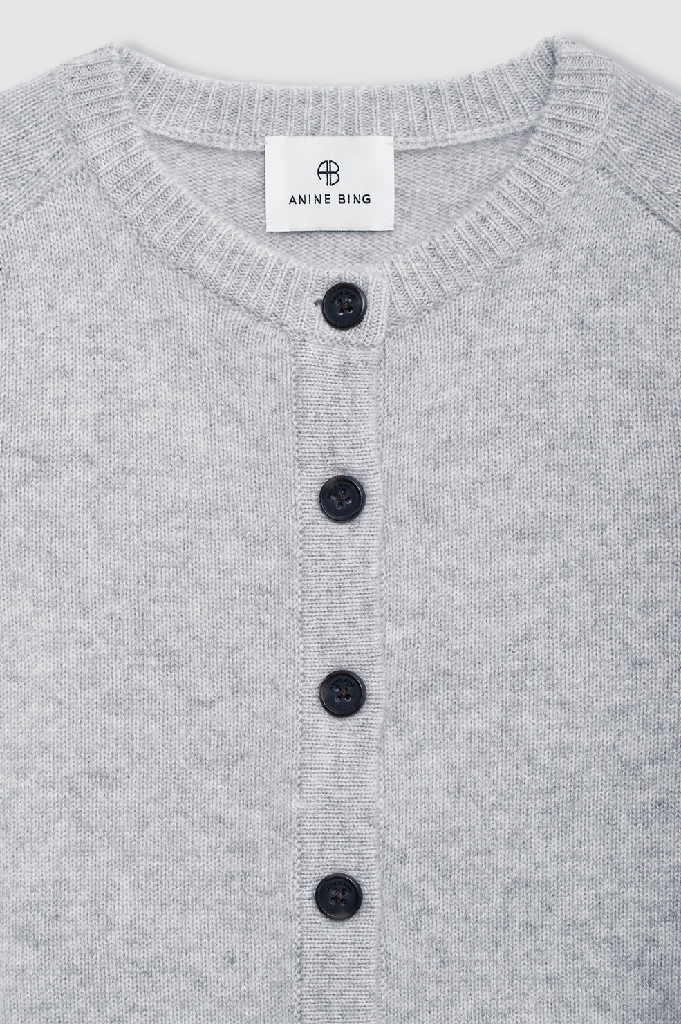 Joye Cardigan in Light Heather Grey