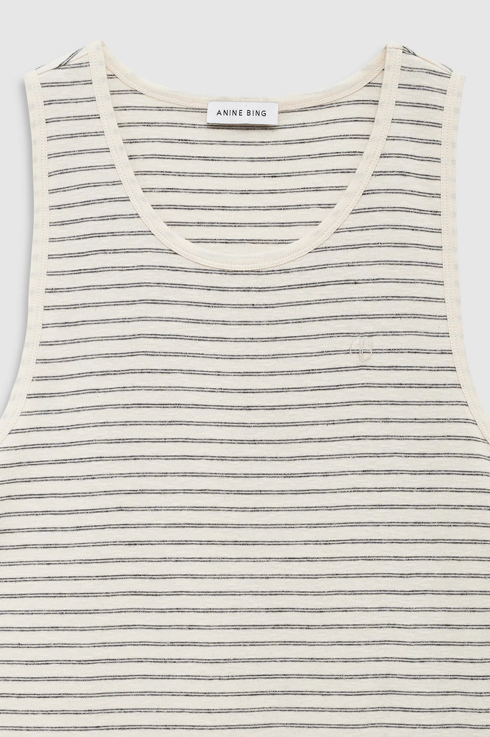 Juliann Tank in Black Stripe
