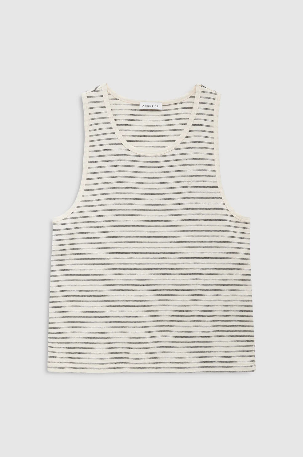 Juliann Tank in Black Stripe