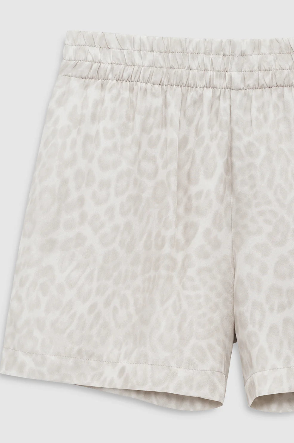 Kam Short in Washed White Leopard