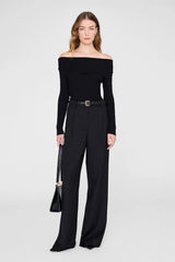 Kira Sweater in Black - m