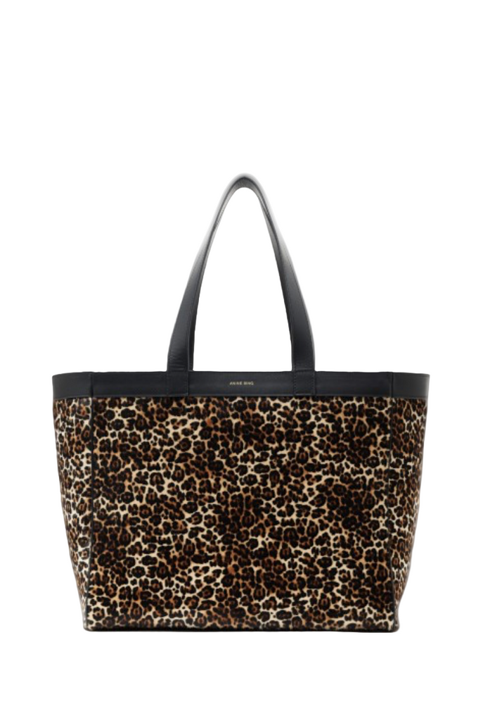 Large Rio Tote in Leopard Calf Hair