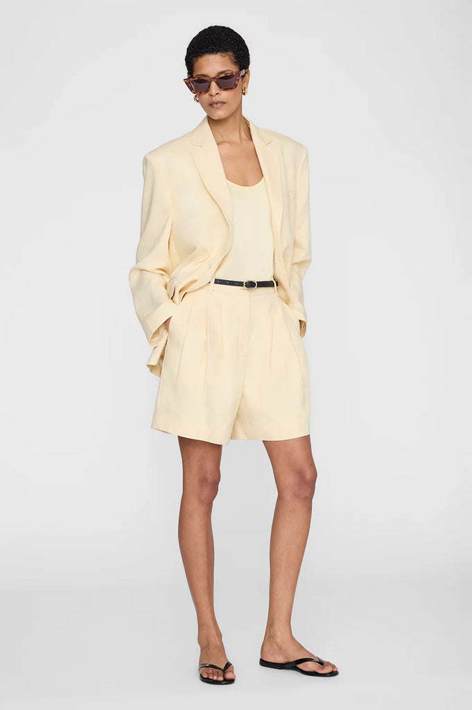 Lea Top in Butter Yellow