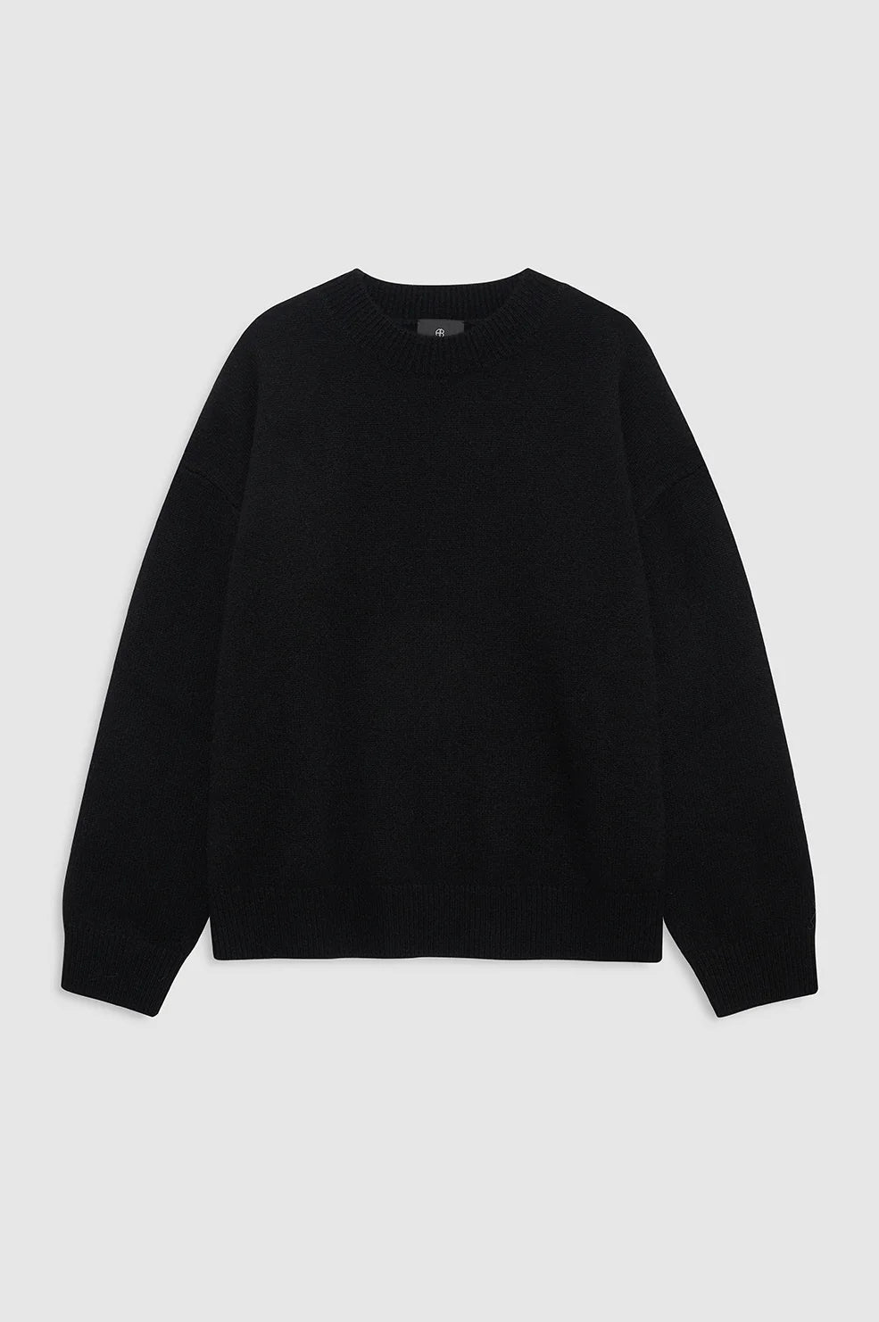 Lee Crew Sweater in Black