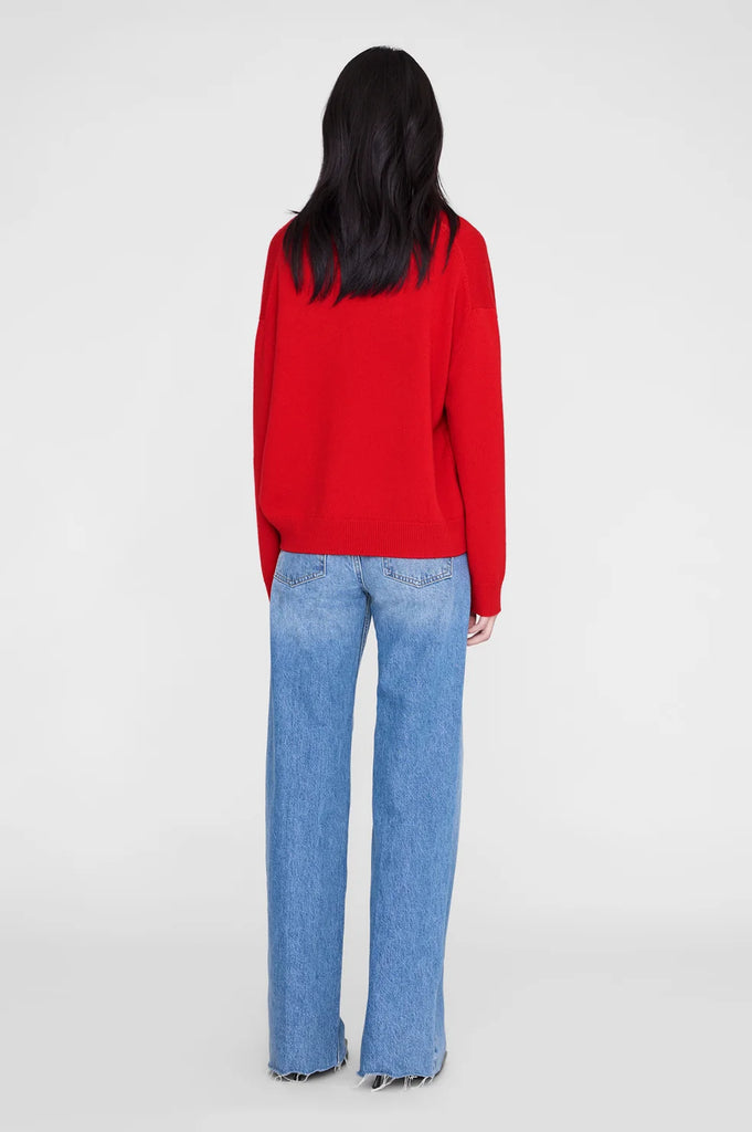 Lee Sweater in Tango Red