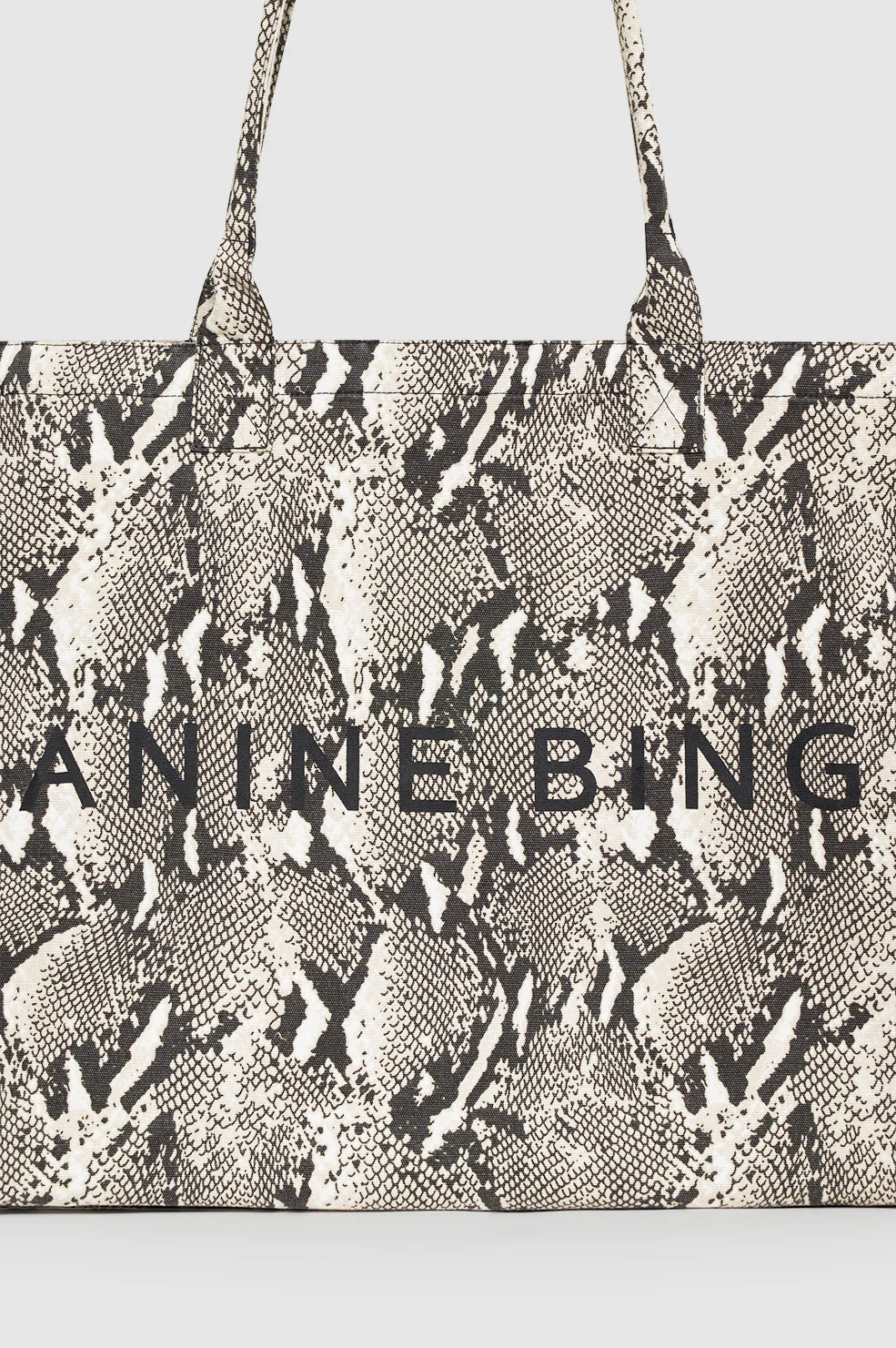 pushlock tote patchwork python large Images High... Leo Canvas Tote in Python