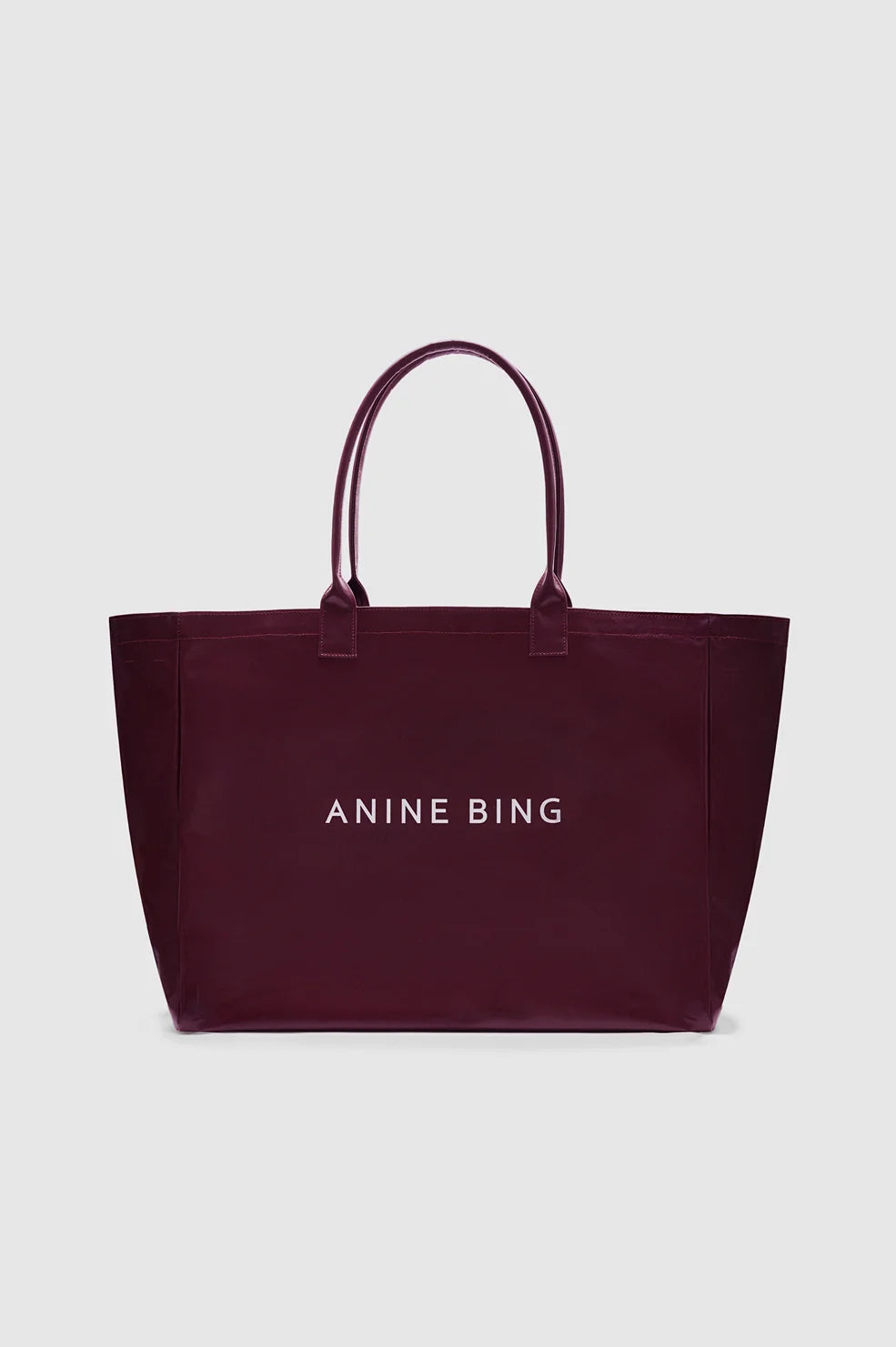 Leo Coated Canvas Tote in Fig