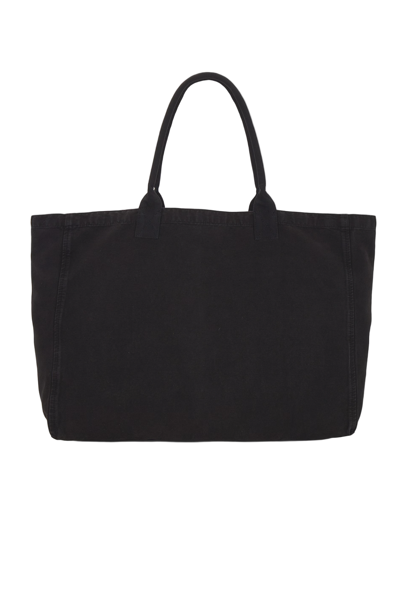 Leo Canvas Tote in Black