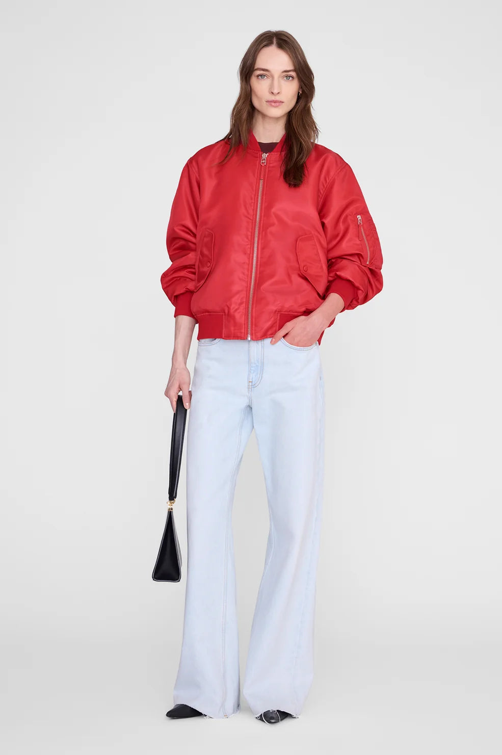 Leon Bomber in Tango Red