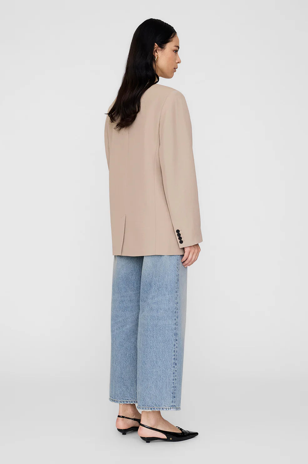 Maron Blazer in Fawn