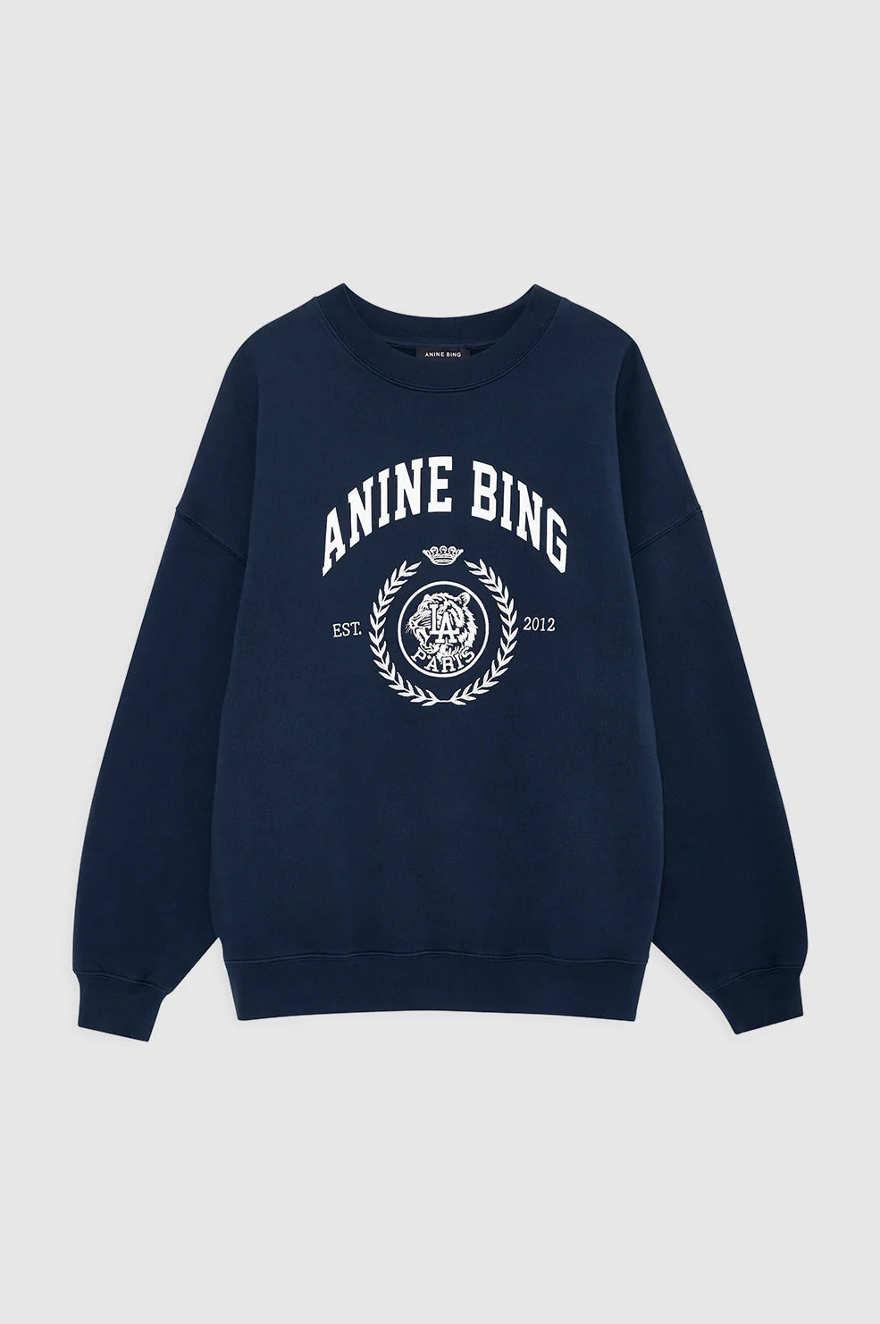 Miles Sweatshirt Collegiate in Dark Navy