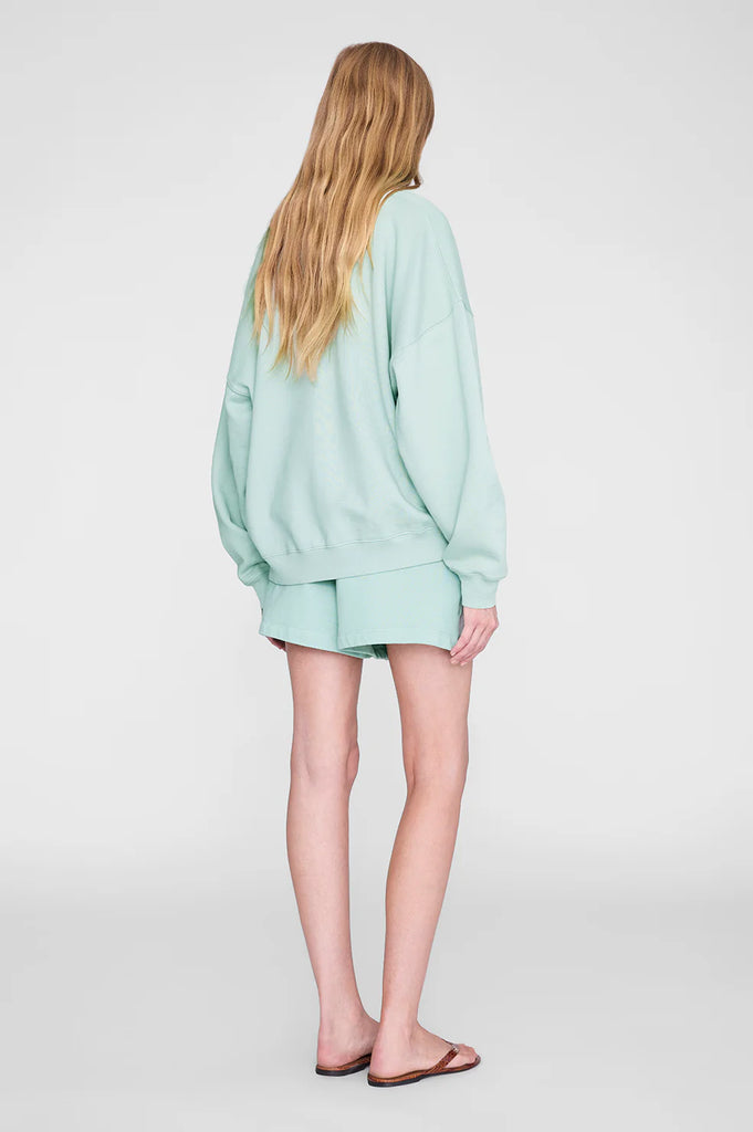 Miles Sweatshirt in Washed Seafoam