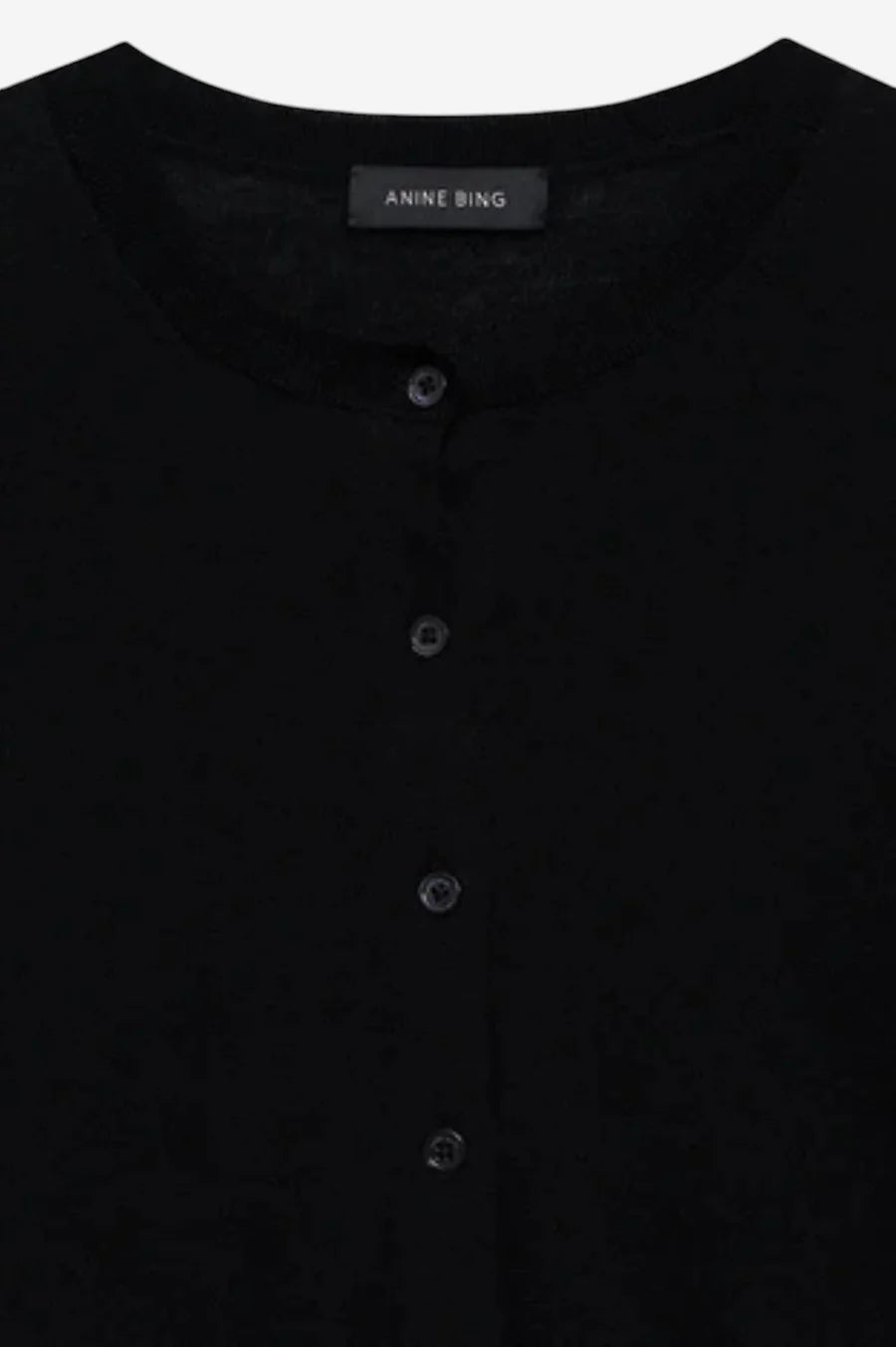 Moni Crop Cardigan in Black