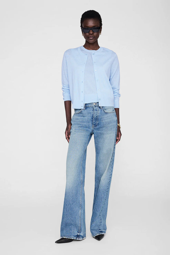 Moni Crop Tank in Pale Blue