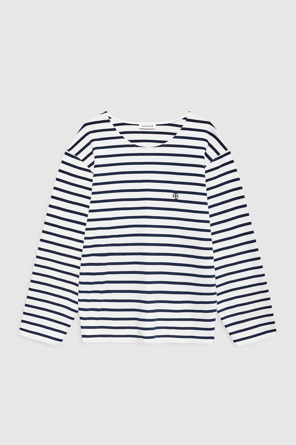 Newton Tee Aning Bing in Navy Stripe