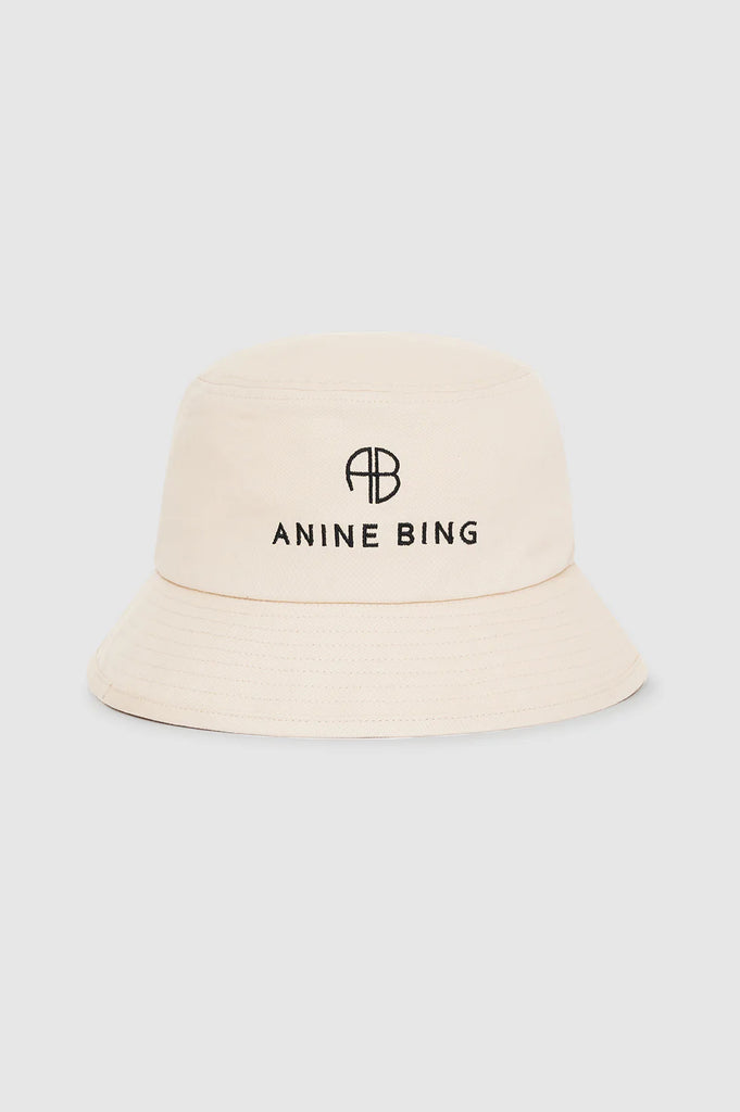 Nicks Bucket Hat in Cool Ivory