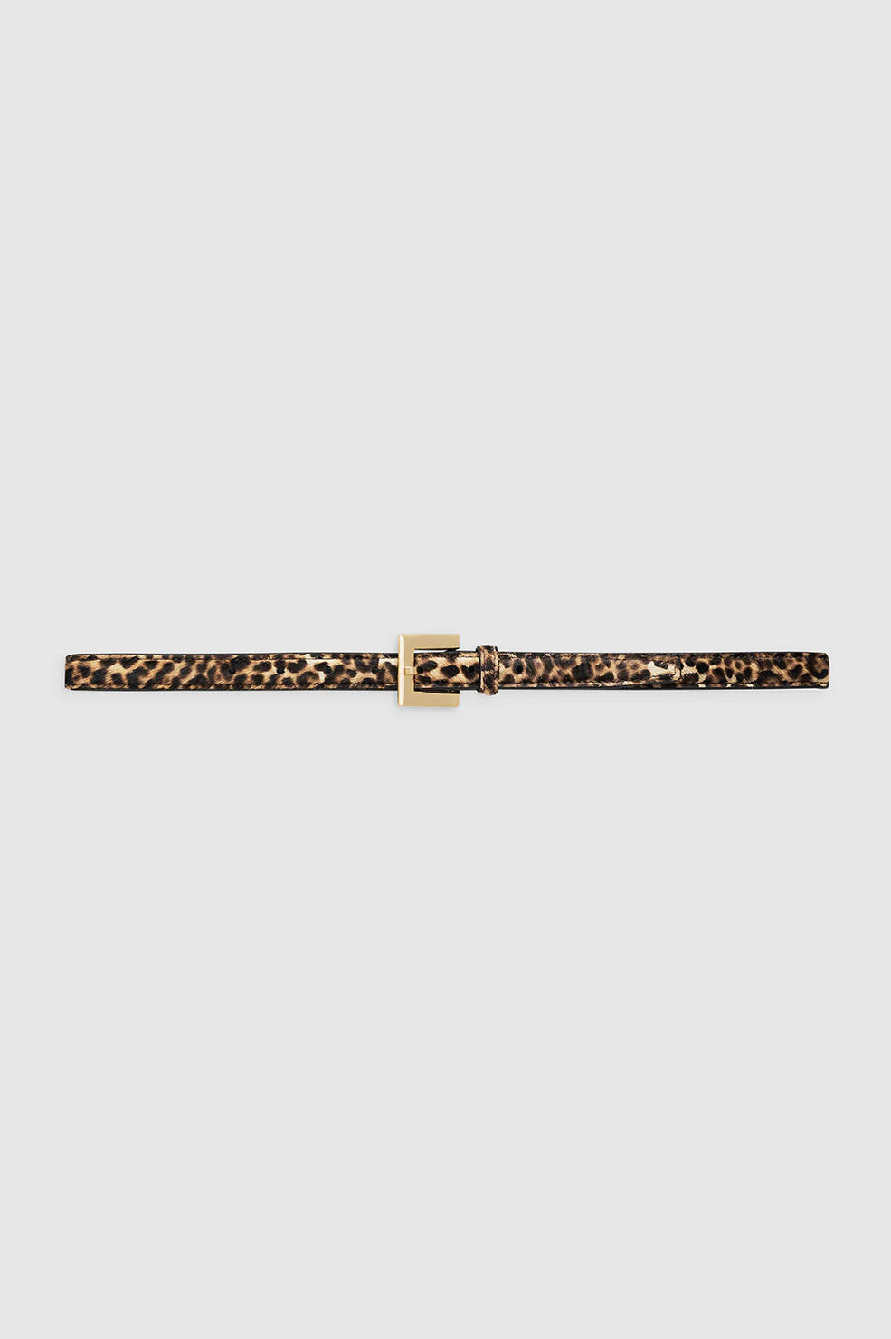 Nicola Belt in Leopard Calf Hair