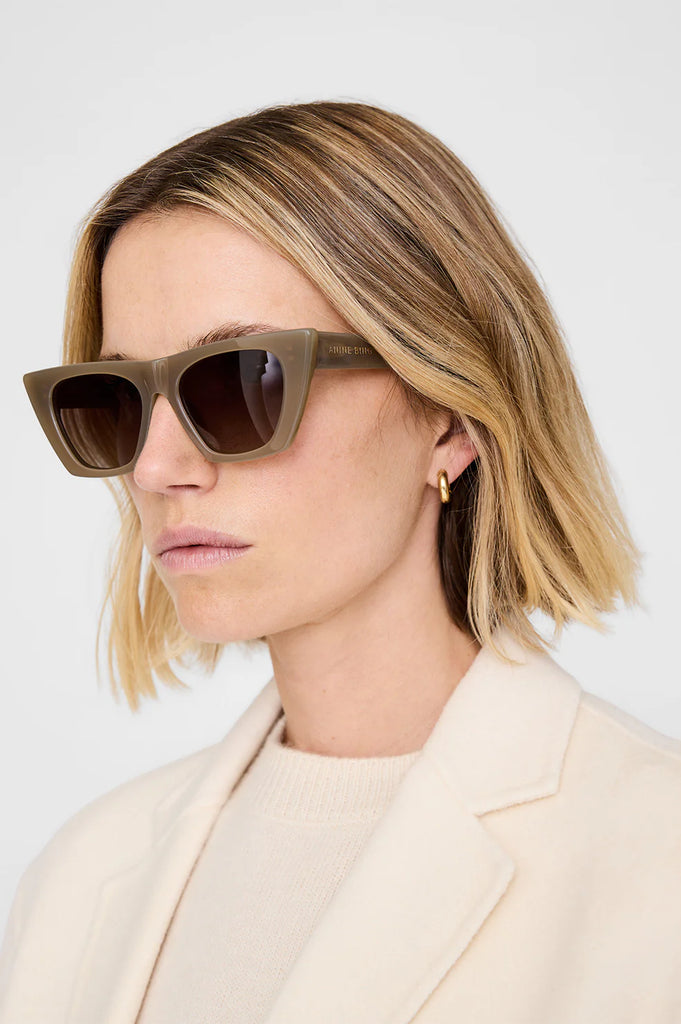 Paris Sunglasses in Dark Olive
