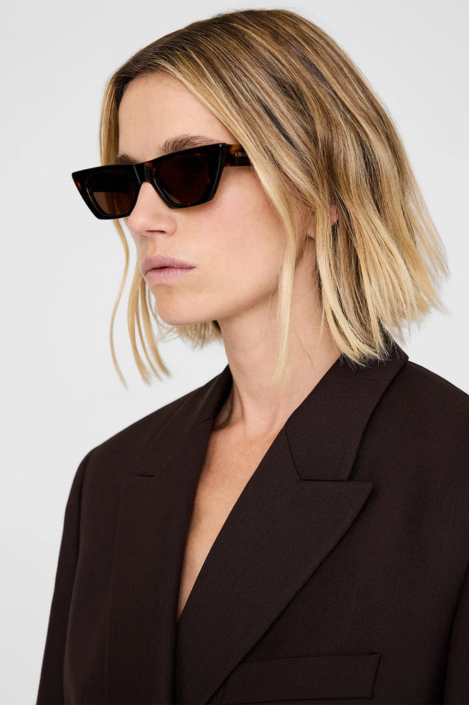 Pierre Sunglasses in Dark Tortoise