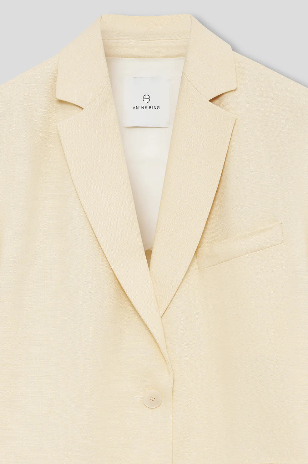 Quinn Blazer in Butter Yellow