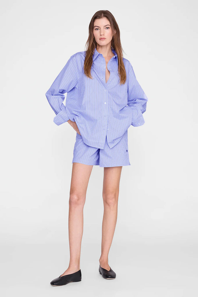 Ramy Short in Blue Stripe