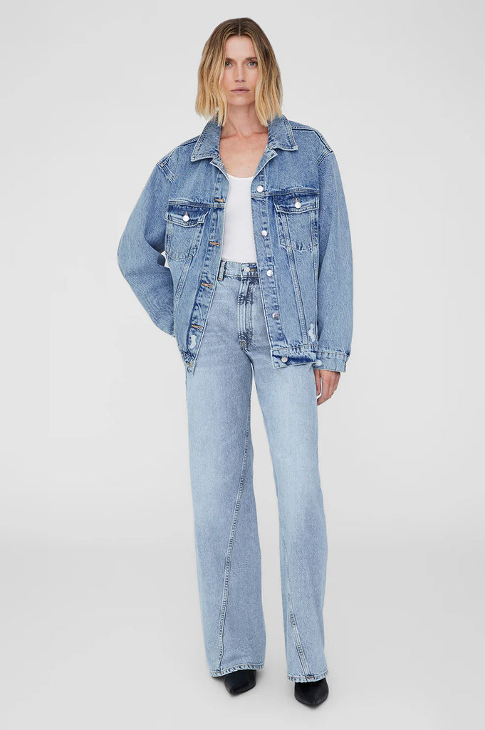 Rory Jacket in Vintage Blue