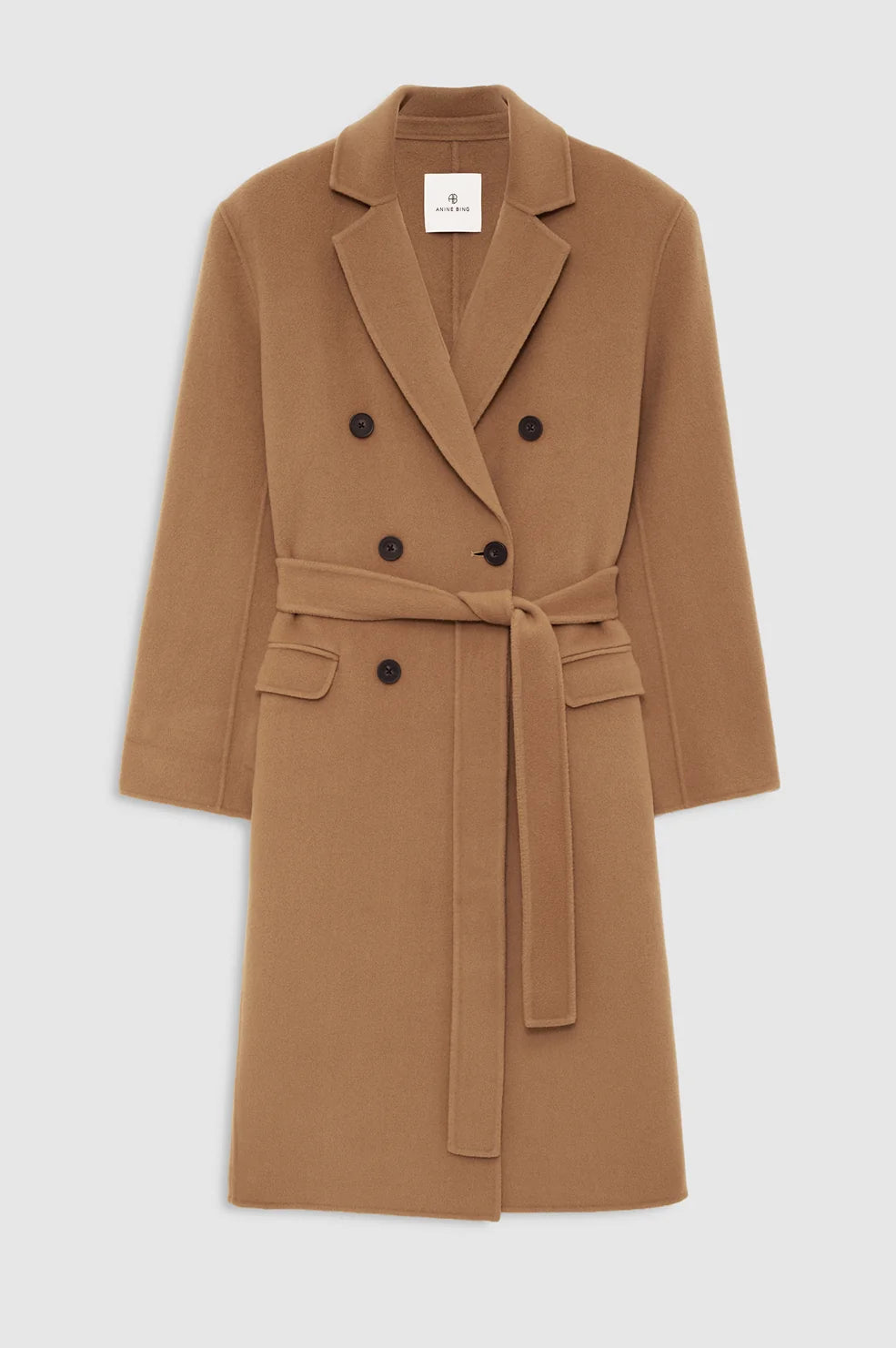 Sana Coat in Camel Cashmere Blend