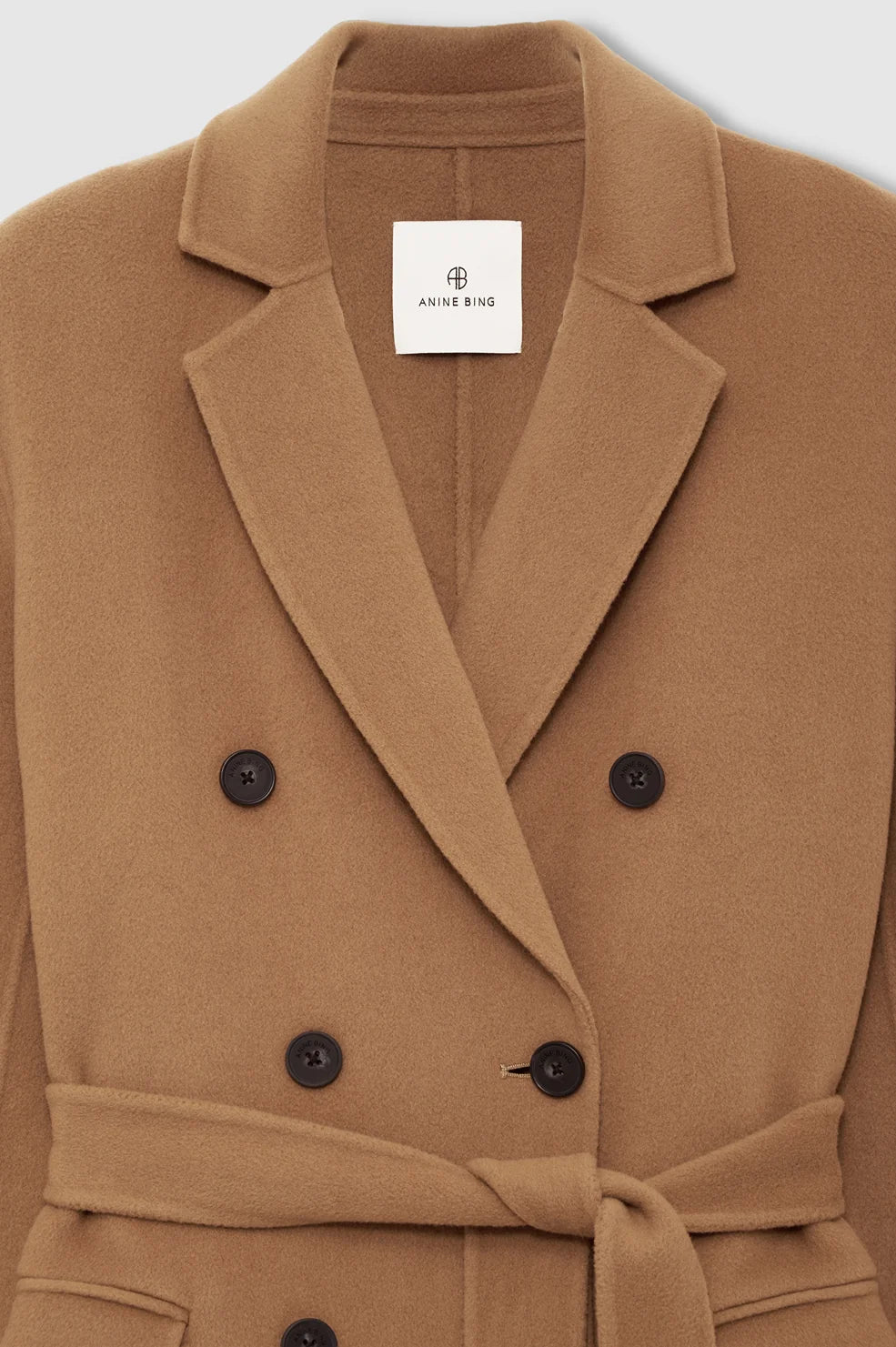 Sana Coat in Camel Cashmere Blend