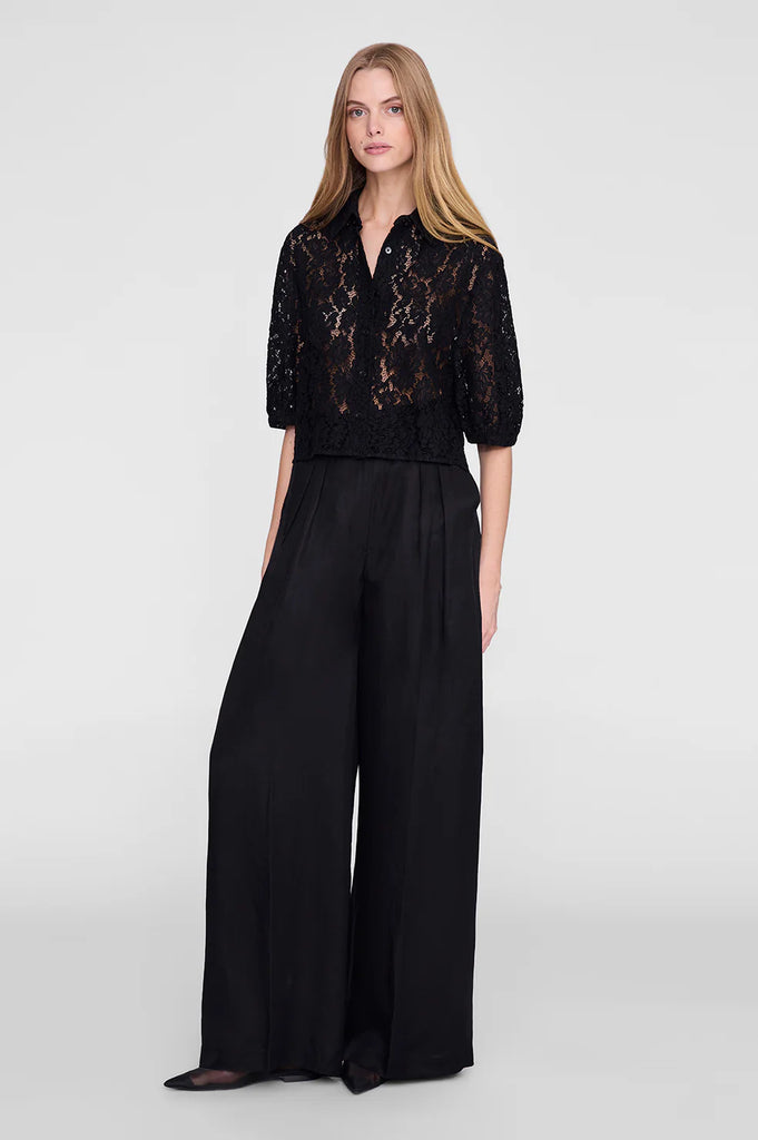 Shayna Top in Black Lace