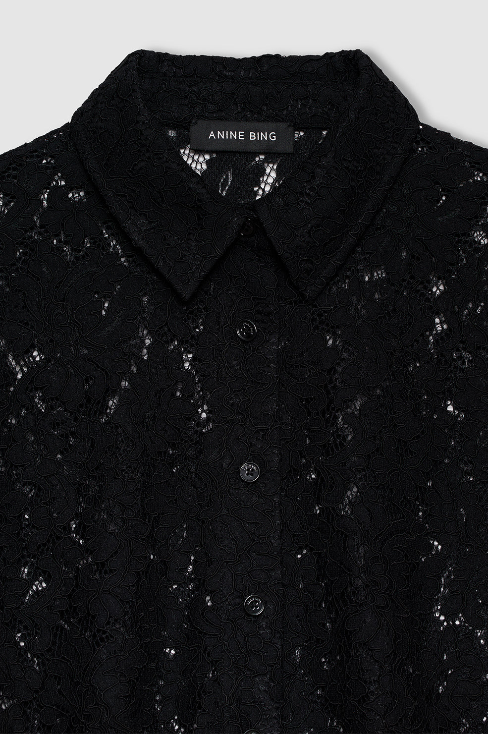 Shayna Top in Black Lace