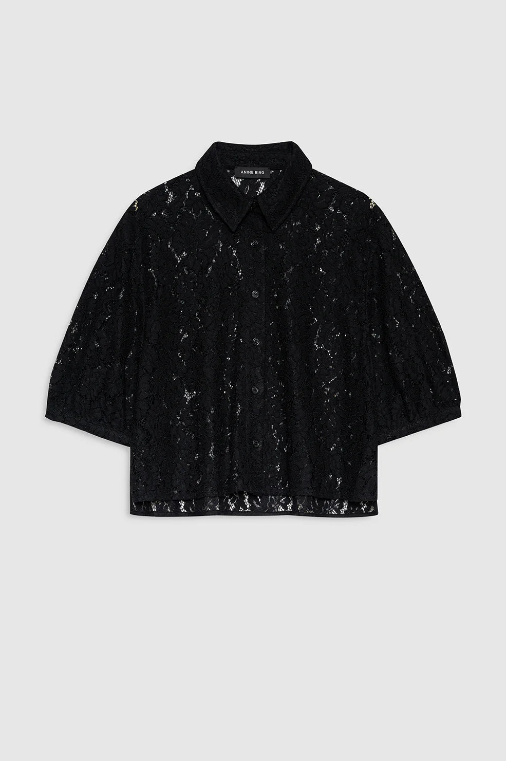Shayna Top in Black Lace