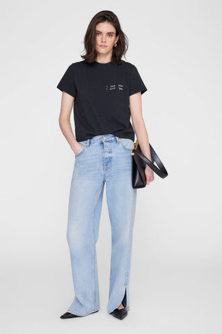 Shelley Tee I See You I Love You in Black