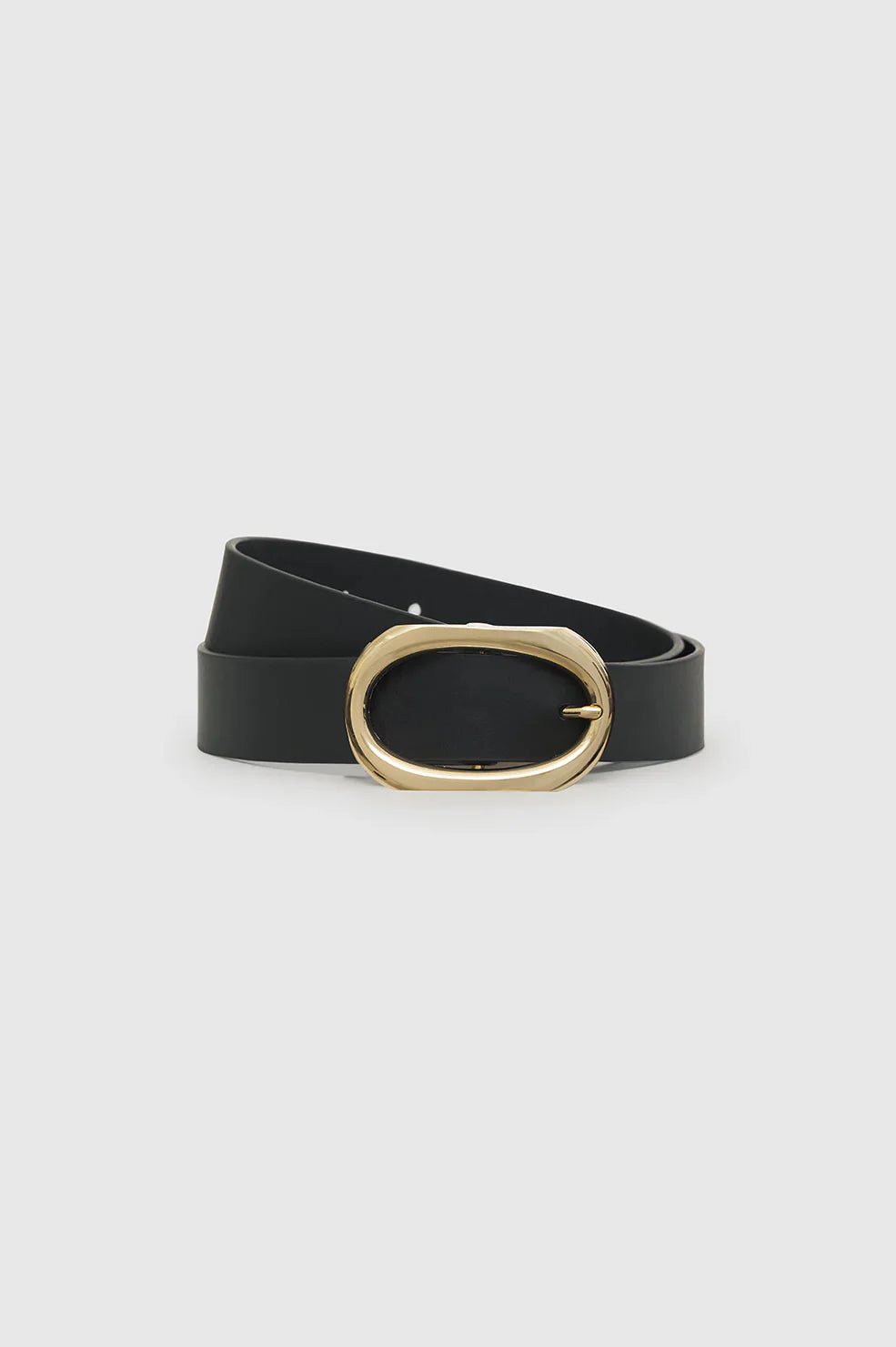Signature Link Belt in Black