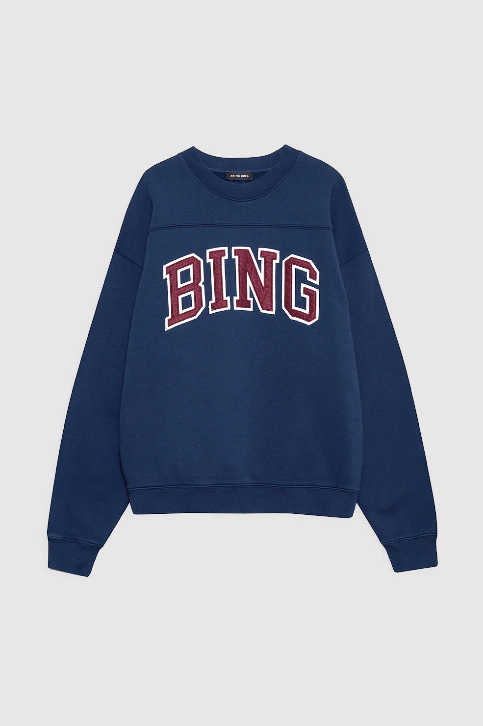 Trenton Sweatshirt Bing in Washed Navy