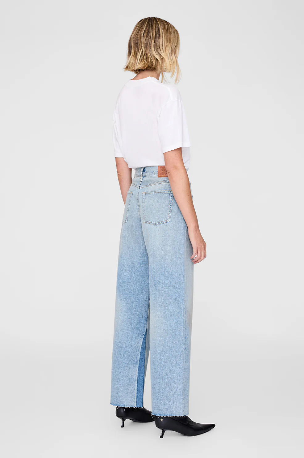 Walker Tee Anine Bing Leopard in Ivory