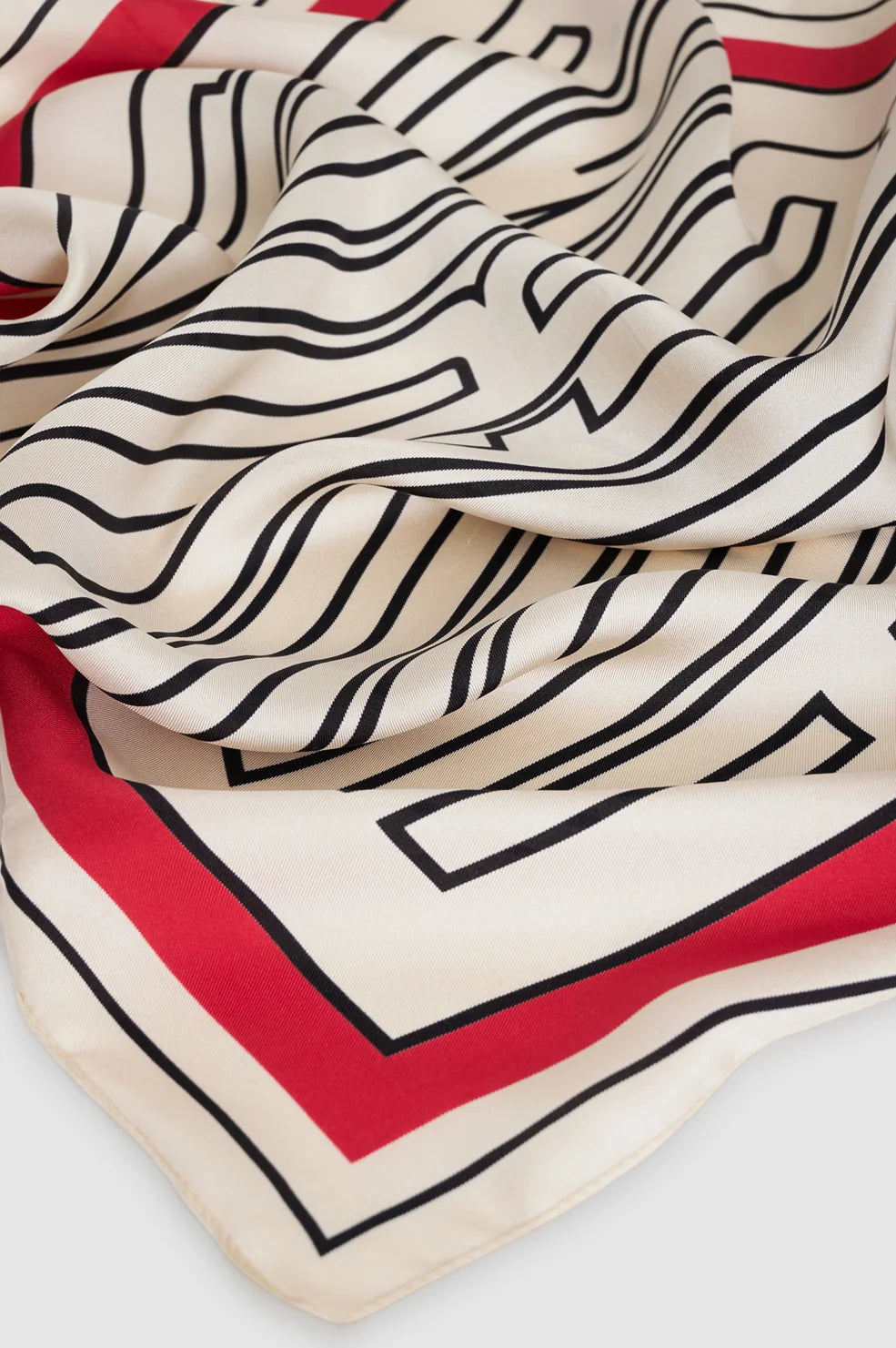 York Scarf Anine Bing in Tango Red