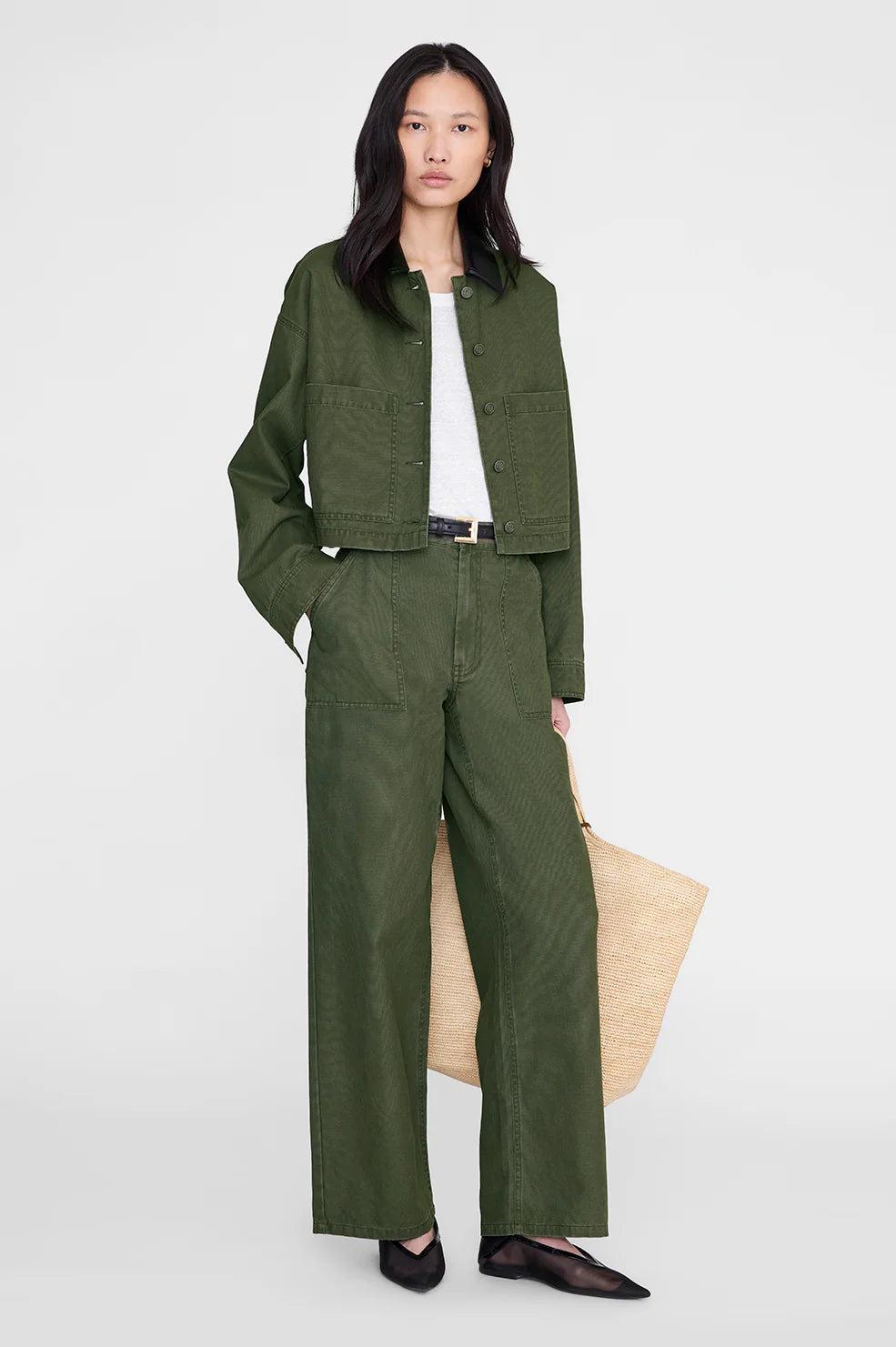 Yuma Jacket in Army Green