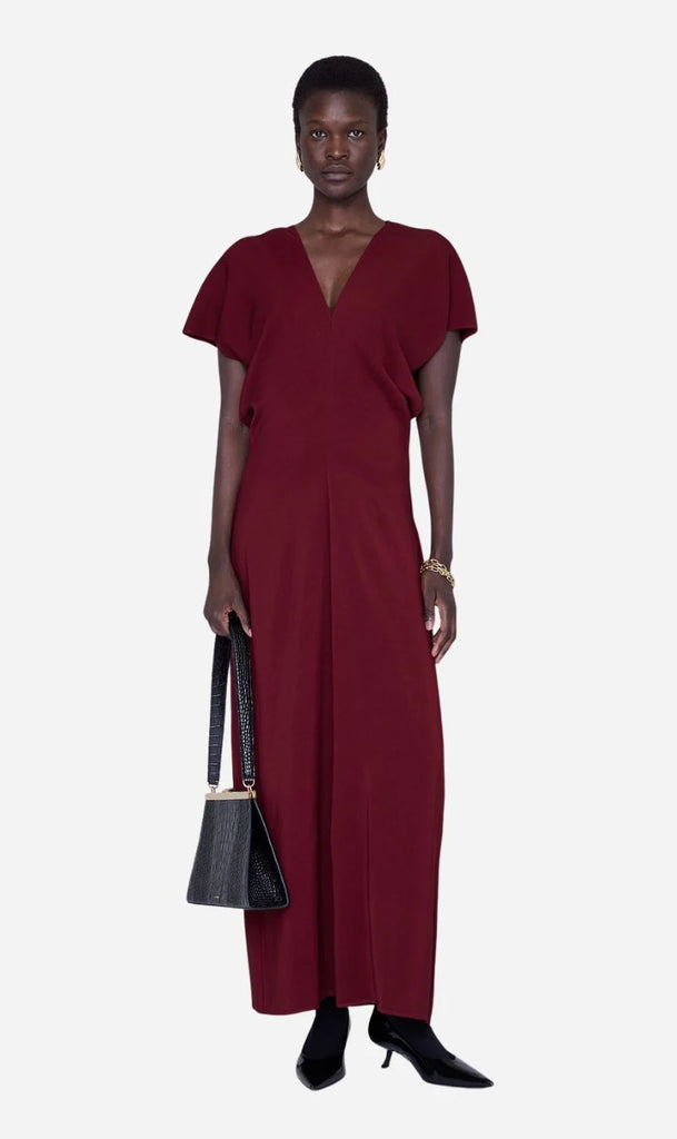 Zadig Dress in Cabernet