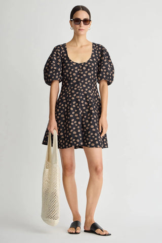 Anni Scoop Mini in Yayai Black & Camel