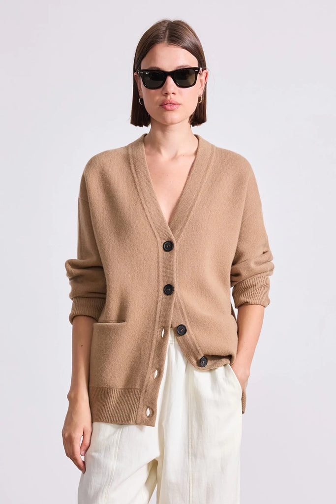 Medina Cardigan in Camel