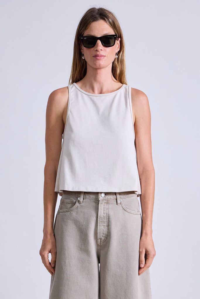 New Agnes Tank in Oat