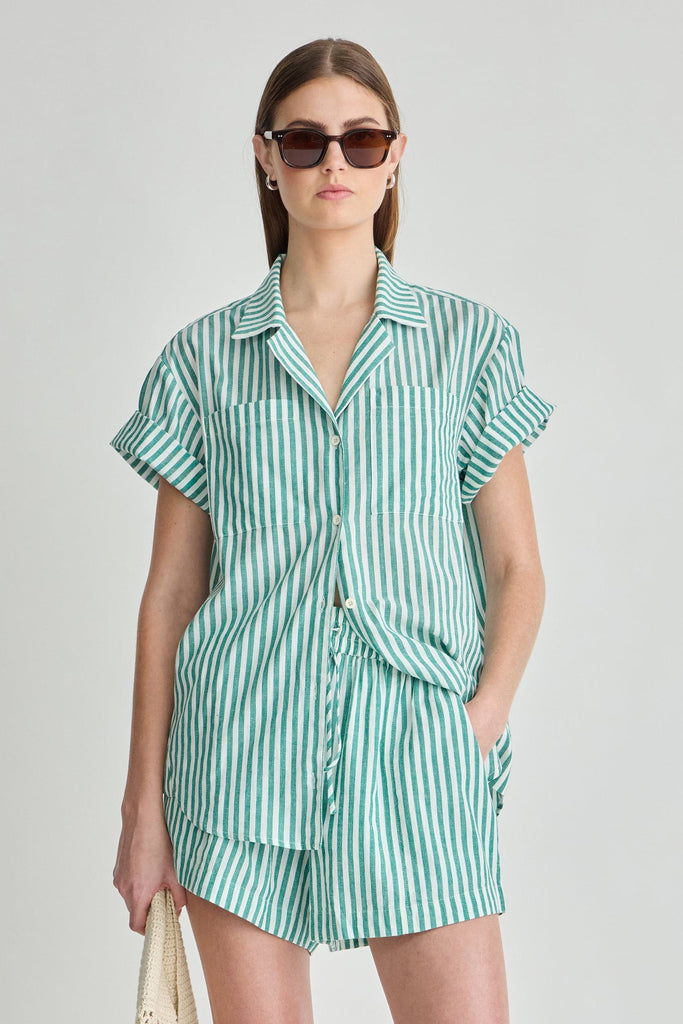 Valenti Button Up in Yarn