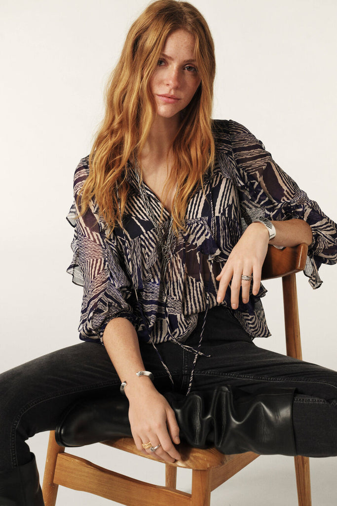 Angela Blouse. Bleunuit