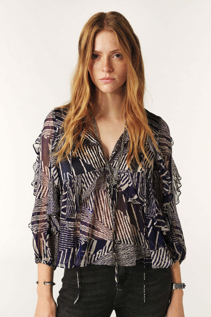 Angela Blouse. Bleunuit
