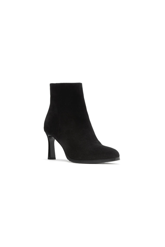 Ellenor Suede Bootie in Black