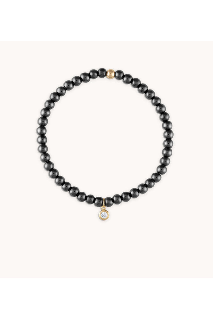 Ellie Bracelet in Black - 6.5"