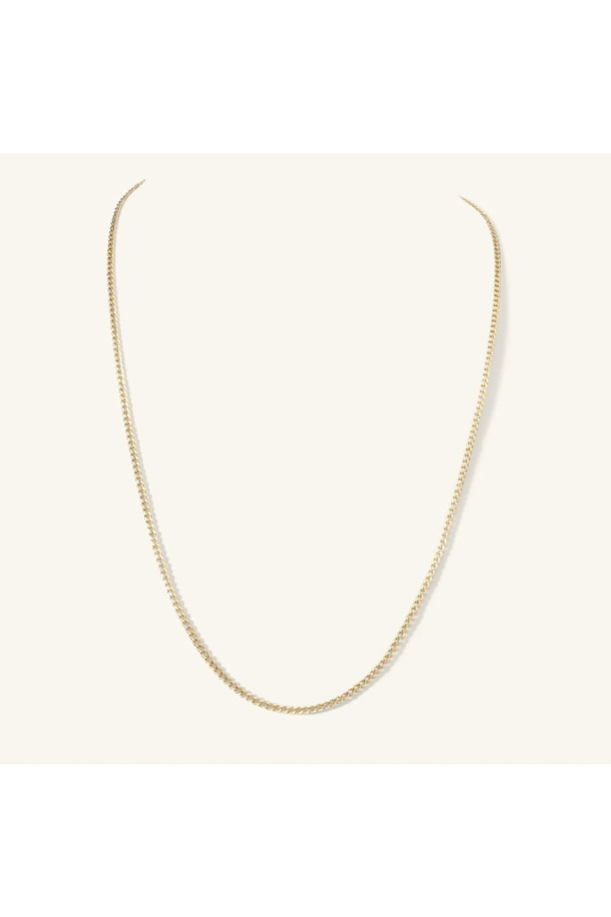 Baby Curb Chain Necklace - 18"