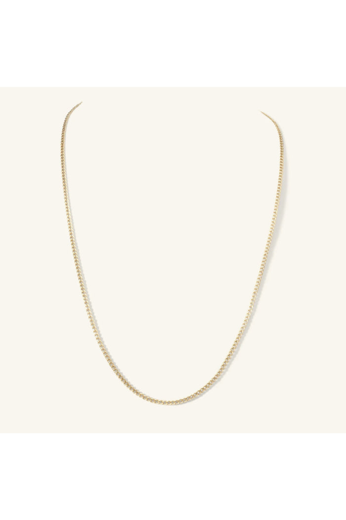 Baby Curb Chain Necklace - 18"
