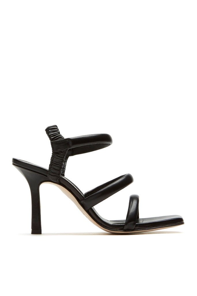 Rodeo Leather Sandal in Black
